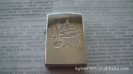 (厂家直供)金属亮面打火机 KTV促销打火机 压花蚀刻打火机