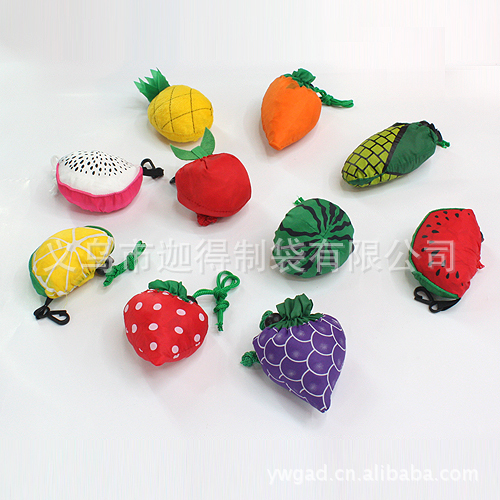 【【小额批发】低碳环保水果提手袋 可折叠 携