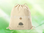 供应100%纯天然棉布束口袋