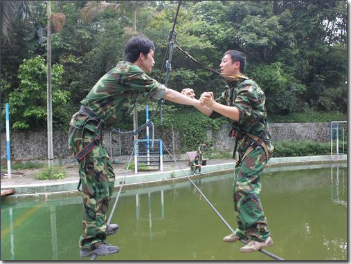 膜法世家团队拓展训练圆满结束喽!_膜法世家1