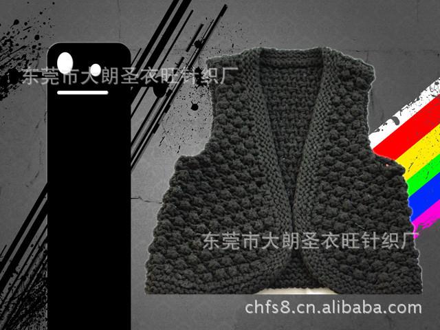 批发采购<em>女式马甲</em>背心-圣衣旺现货<em>洋气</em>简洁纯