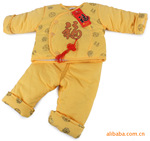 批发童装-喜庆新年款 宝宝套装 婴儿装F11(1岁左右)