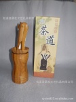 松溪茶具商会 华荣茶道 竹制茶具茶道批发 竹茶盘批发【竹三节】