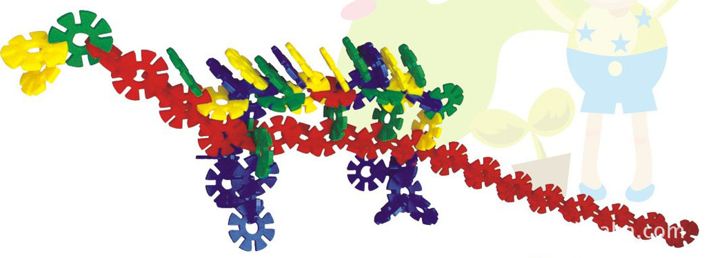 其他益智玩具-潜力雪花插塑,益智玩具,儿童玩具