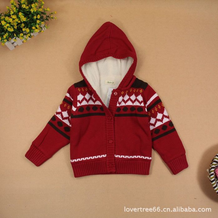 【双胞宝贝 2011新款冬装纯棉保暖<em>开衫宝宝毛</em>