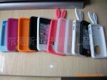 【厂家供应 可定做】供应苹果iPhone4硅胶手机套
