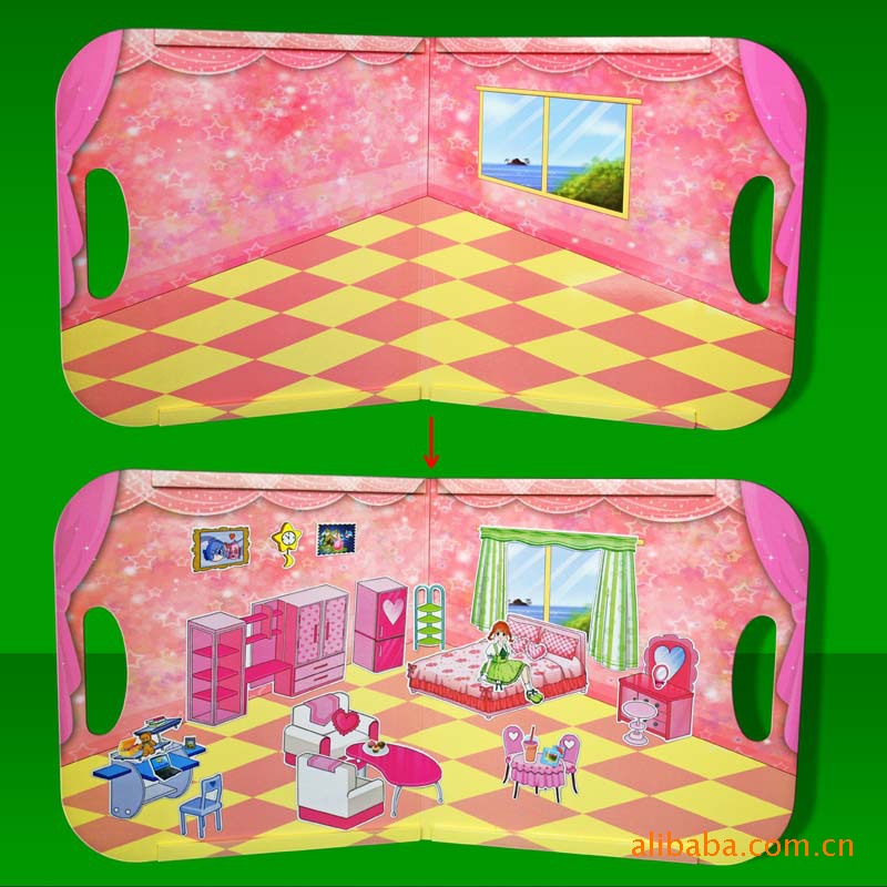 【宝贝家居布置 换装宝贝布置家居 儿童玩具专