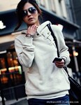 J359# 2011外销新款 大量批发精品连帽纯棉大卫衣 热批中!