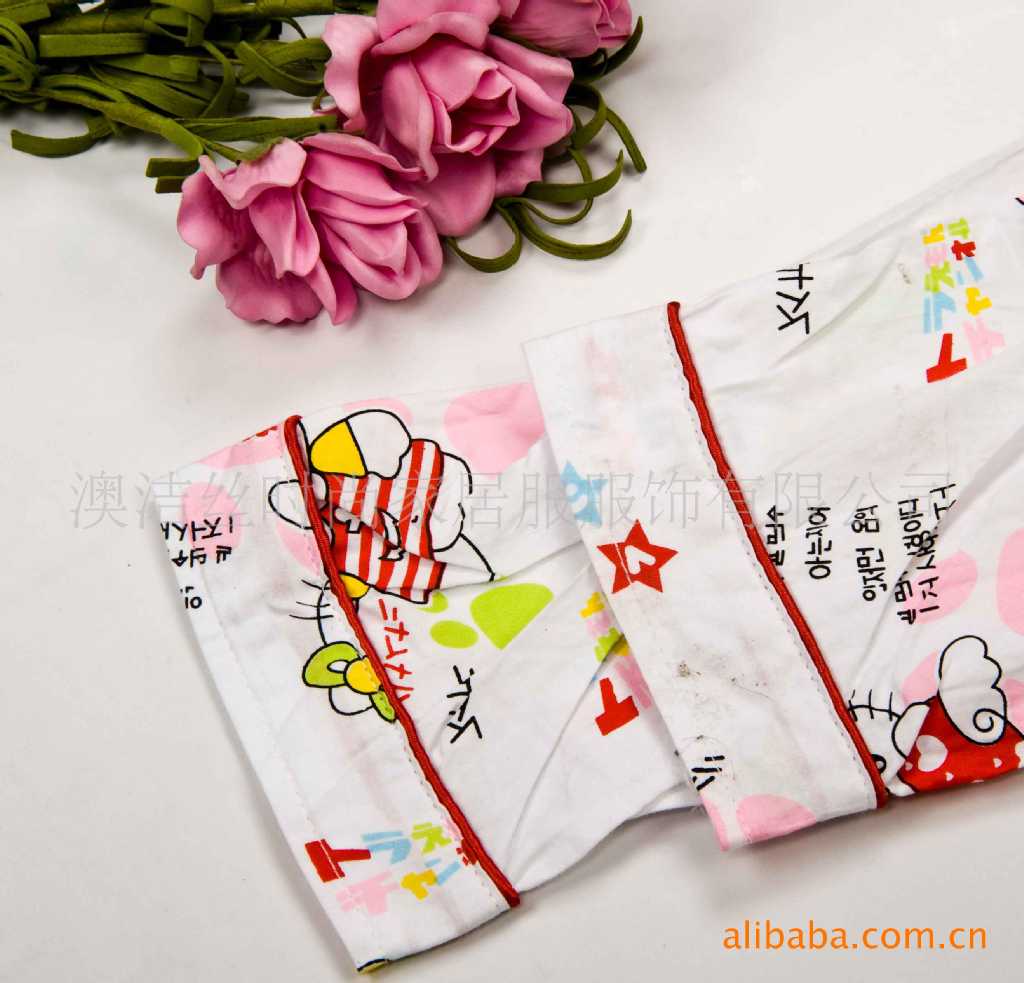 【春夏款全<em>棉布儿童</em>长袖<em>睡衣</em> 女童套装家居服