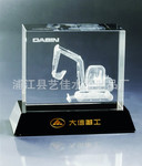 水晶公司内雕礼品,纪念工艺品,雕刻logo,来样订做