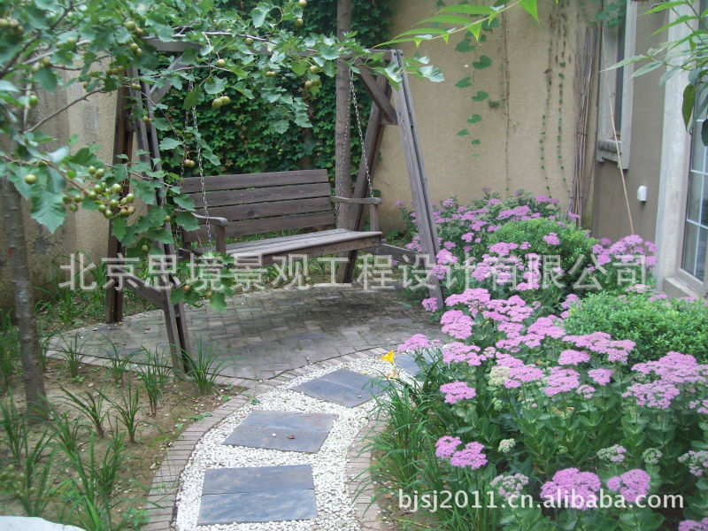 北京顺义别墅庭院绿化 景观工程 设计 施工 别墅