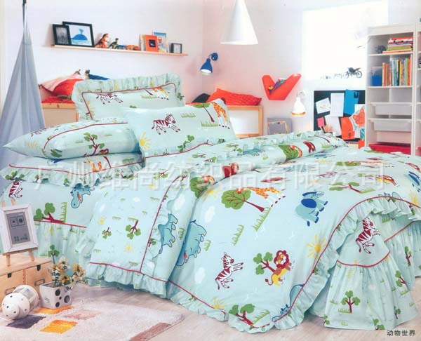 床裙四件套-动物世界1