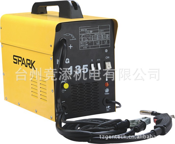【NBC(MIG)-105S\/135S惰性气体保护焊二氧化