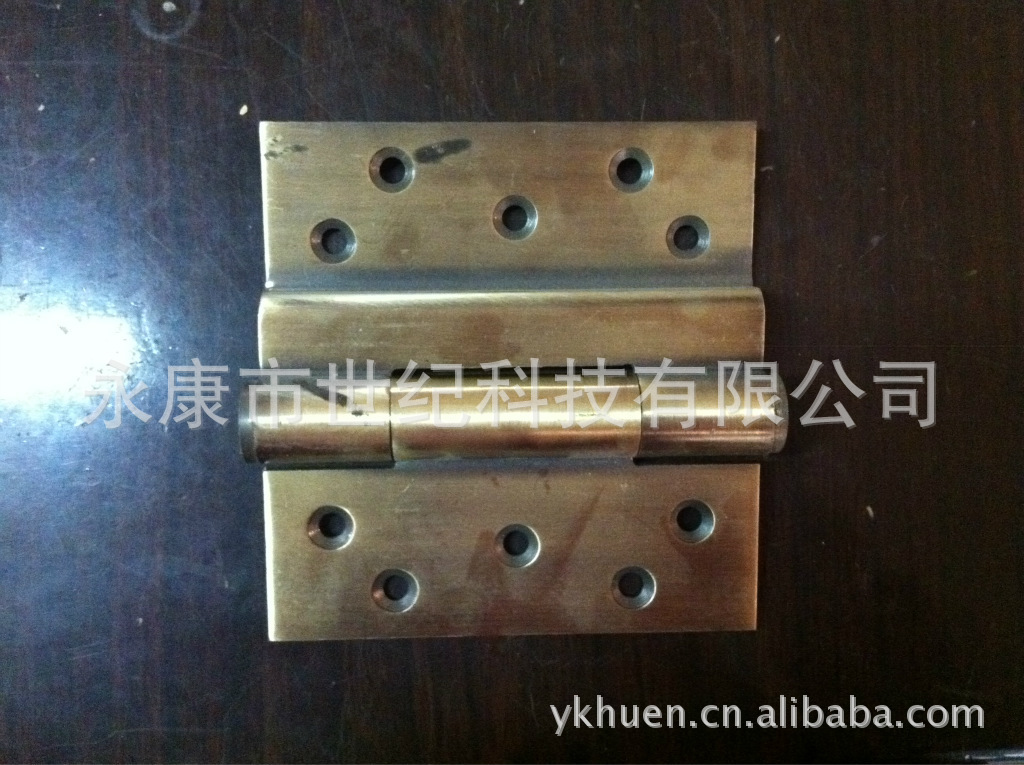 【铁质 5寸不锈钢单折弯合页 甲级门铰链】