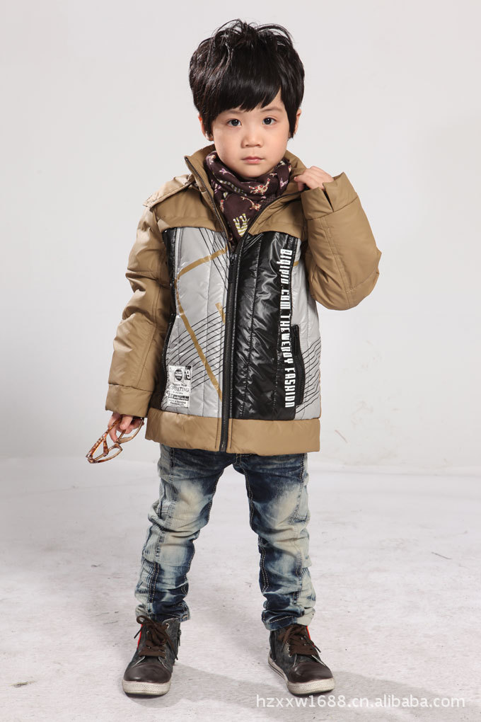 2011秋冬季装<em>新款</em> 男中大童 <em>日韩</em>棉袄<em>衣服</em> <em>开衫</em>