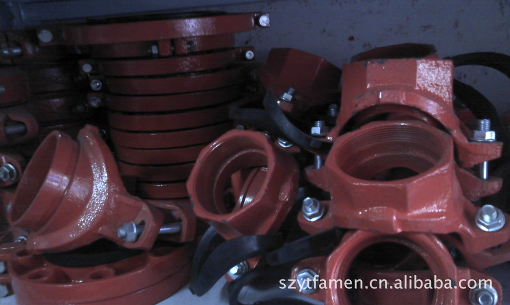 沟槽配件:机械三通,机械四通,异径三通,异径大小