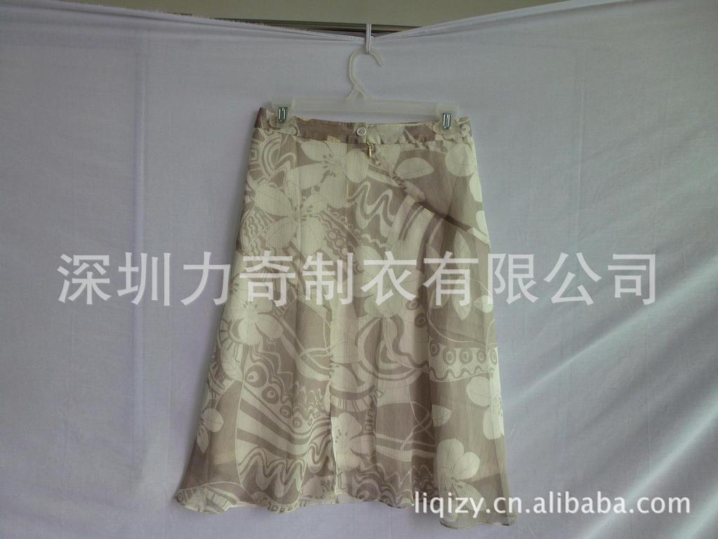 【薄<em>款</em>雪纺裙 秀气<em>女士</em>裙 清爽简单 适合外销】