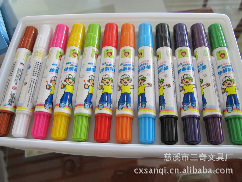 画笔-超顺滑水溶性彩棒,silky crayon!新型韩国蜡
