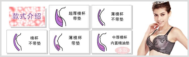 加厚模杯調整型胸罩