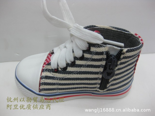 【贵27杭州童鞋批发城K97大红15-19F帆布鞋