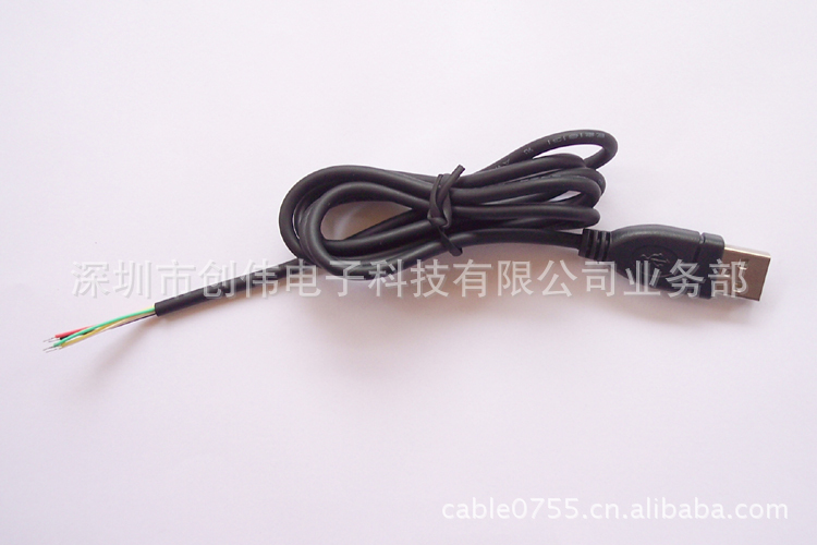 供应usb摄像头连接线/ usb am/焊接数据线(图)