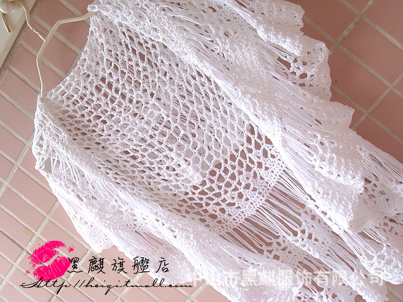 【诚招代理 厂家直销 秋季新款 <em>手工钩织</em> 披肩马