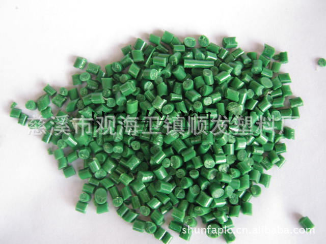 浙江宁波 绿色PS再生颗粒 试样 绿色透苯改苯