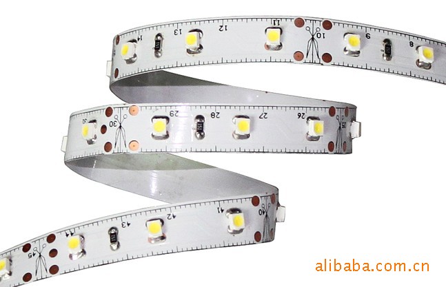 东莞厂家批发3528 白光LED软灯条 质保两年包
