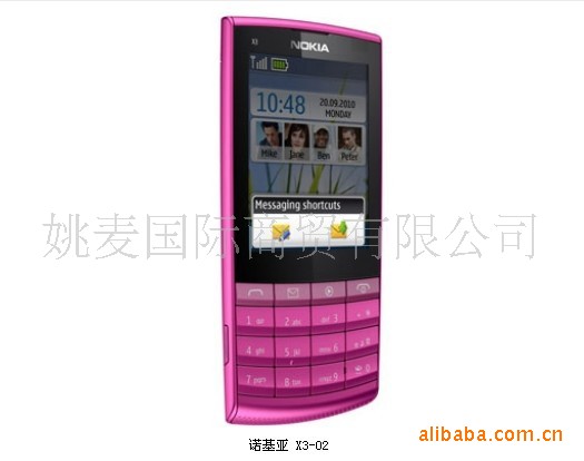 【国产双卡双待诺基亚X3-00 X3-02 GSM 音乐