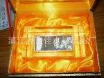 水晶工艺品方体夹银片,厂家直销,来样订做