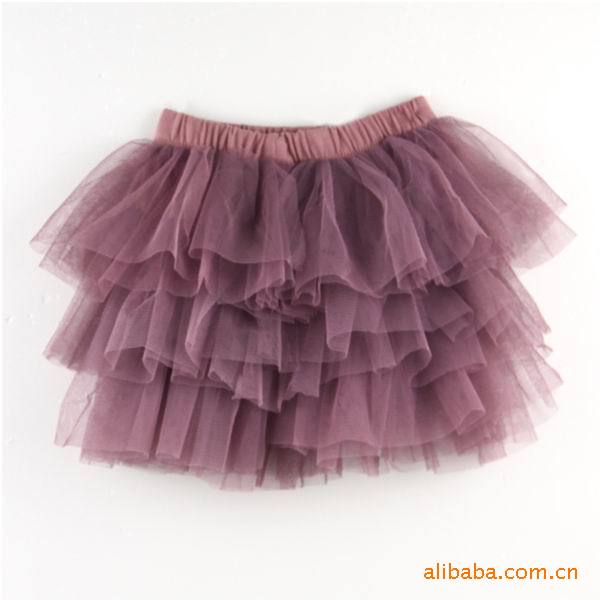 【Daerli粉色蛋糕小纱裙\/外贸出口\/工厂库存】