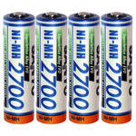 三洋电池 5号电池 2700MAH 超大容量 镍氢电池 充电电池 4节5号