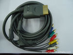��Ӧ XBOX360ɫ��S���Ӹ����� ������ 7RCA�ƽ�ͷ ��Ƶ��Ƶ��