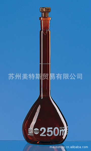 容量瓶,棕色玻璃,PP,瓶塞