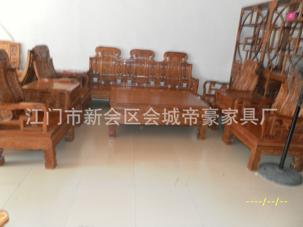 红木家具/仿古实木家具/明清古典家具/玄关//八板式家具实景沙发图图片