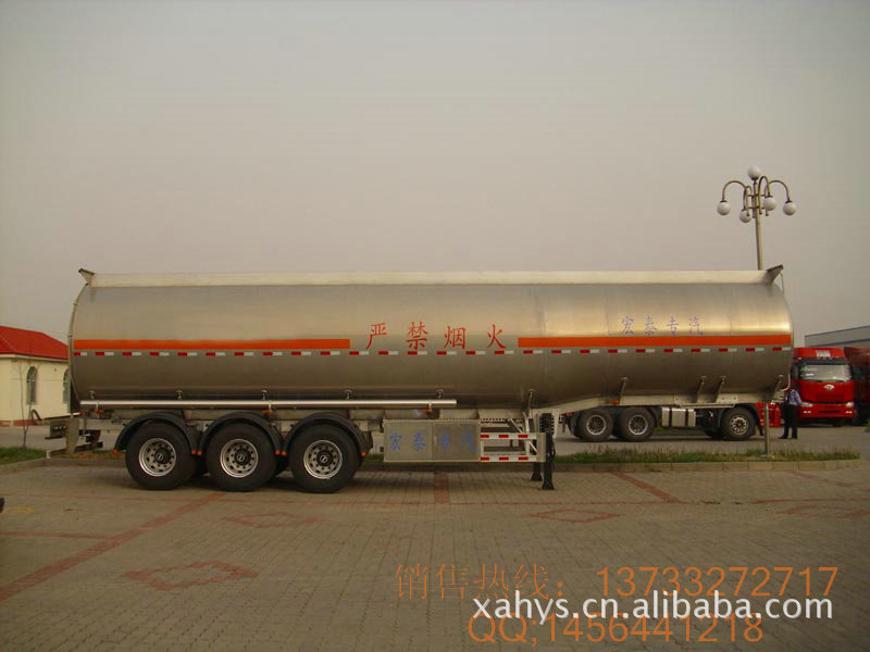 液罐车-供应昌骅铝合金罐车 河北宏泰油罐车 山