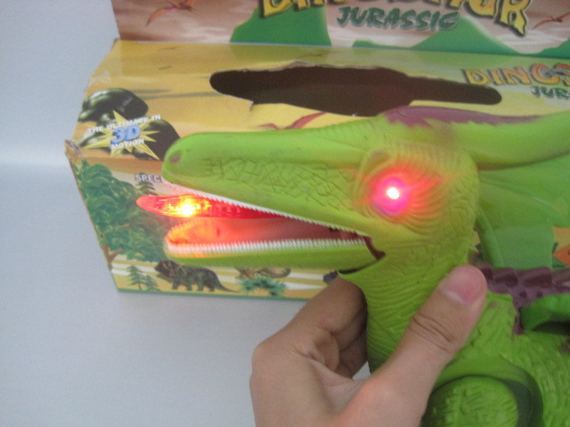 【0.5电动恐龙玩具 仿真恐龙 发光 逼真恐龙叫