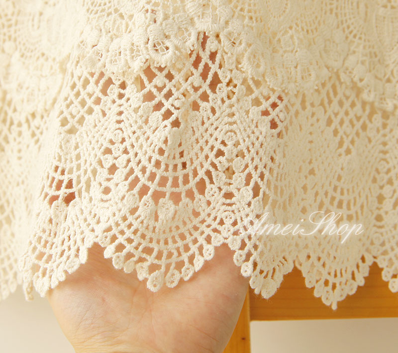 【棉线<em>手工</em>钩织镂空<em>马夹</em> 流苏百搭超短小披肩