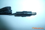 USB AM-DC5.5*2.1直头 连接线 OD3.0 26AWG*2C黑色 可充电用