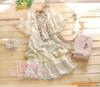 66828杏C 2012夏装新款 女装韩版两件套淑女连衣裙 女装批发