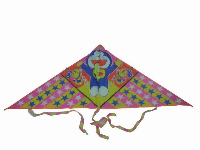 芭比热印风筝配线 三角特技卡通风筝 礼品 赠品 广告
