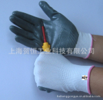 尼龙丁腈手套 浸丁腈胶 尼龙无缝手套衬里