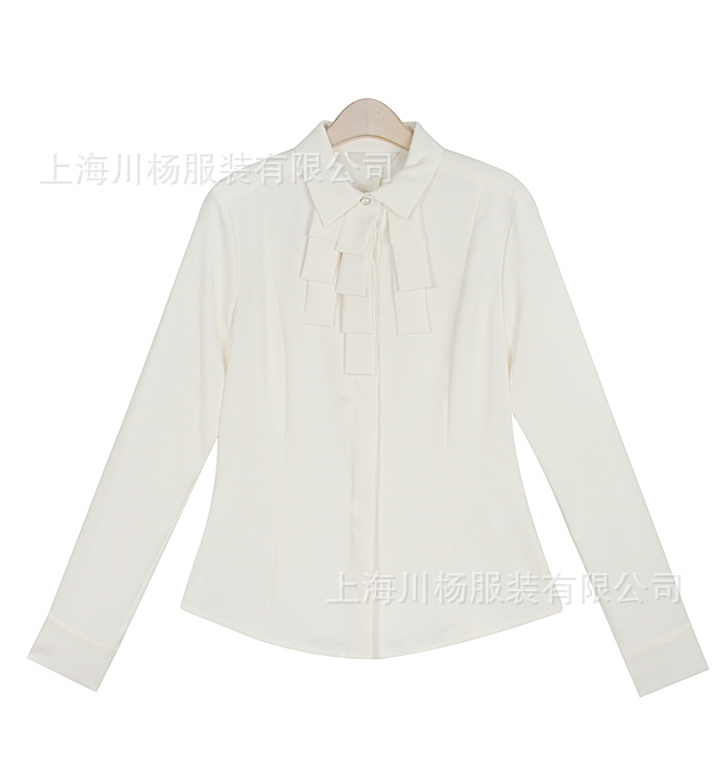 【上海厂家加工定制<em>女式</em>全棉<em>免烫衬衫</em>/职业精