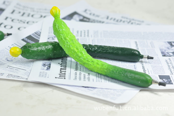 【批发供应 创意文具 仿真笔多类型 蔬菜类 新款
