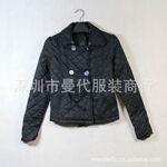 【品牌冬装薄棉外套】韩版小外套 外贸 原单女装服装批发