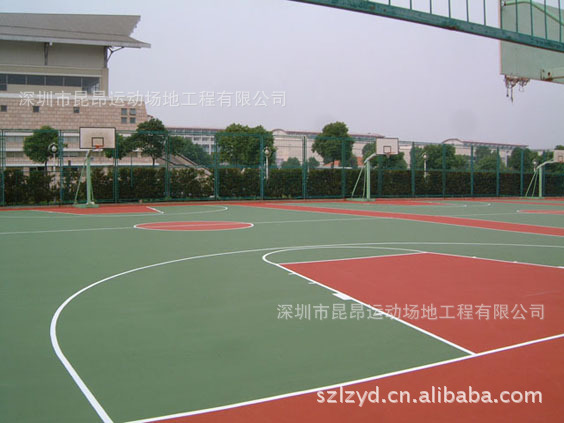 优质低碳环保PU球场、PU篮球场、PU网球场