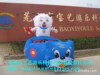 宝艺新款喜羊羊与蓝猫充气电瓶车 游乐设备 玩具 电瓶车 游艺机