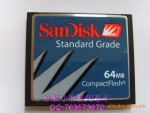 原装SANDISK Standard Grade 64M CF卡 蓝色标准版64MB