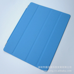 IPAD二代四折智能休眠皮套(SC2)蓝-绿-白-灰-黑-红-橙-粉时尚IT