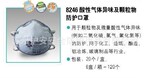 8246酸性气体异味及颗粒物防护口罩